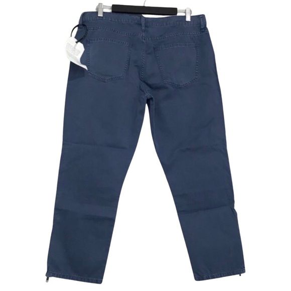 New! Current Elliot The Debbie Crop Straight Leg Ankle Pants - Picture 6 of 11